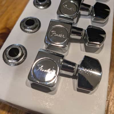 Fender American Standard stratocaster tuners 2014 - Chrome image 1