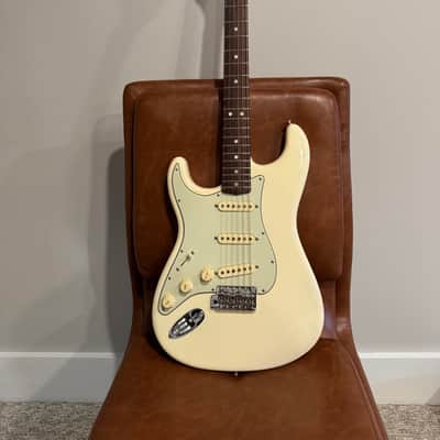 Fender American Original '60s Stratocaster Left-Handed with Rosewood Fretboard 2018 - 2022 - Olympic White image 1