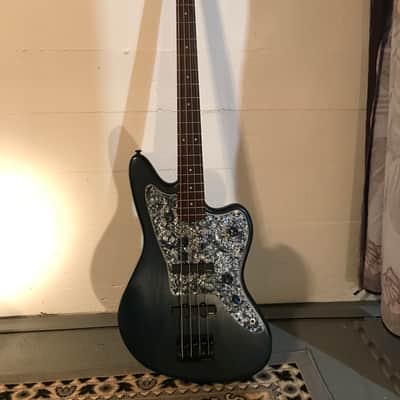 Warmoth Jazzmaster  Bass 4: BLUE Beauty image 3