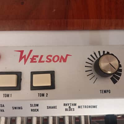 Welson Super-Matic S12 Vintage Analog Rhythm Machine Drum Box (Italy, 1970s) image 9