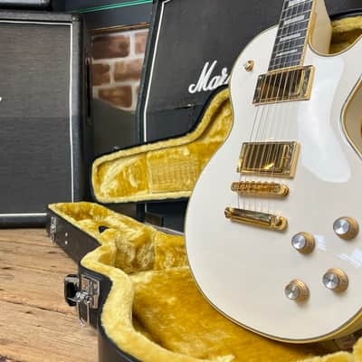 Epiphone Ltd. Ed. Bjorn Gelotte 'Jotun' Les Paul Custom Outfit Bone White 2017 image 14