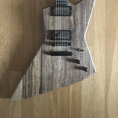 the JACKAL XPro Flamed Korina-by Black Diamond 25-yrs Hand Crafting Guitars In AMERICA image 5