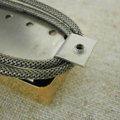 FIREBIRD Pickup Bridge Gold Plated Vintage Correct 1964 1965 60s Gibson Bird by Q pickups image 5