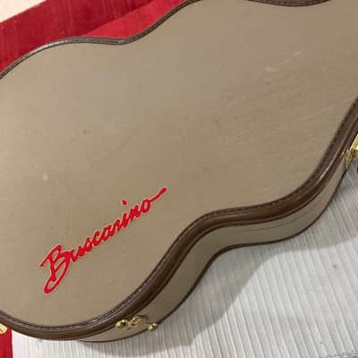 GORGEOUS MINTY Buscarino Corey Christiansen archtop jazz guitar 16" image 12