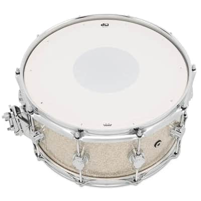 DW Limited Edition Performance Snare Drum 14x6.5 Broken Glass image 4