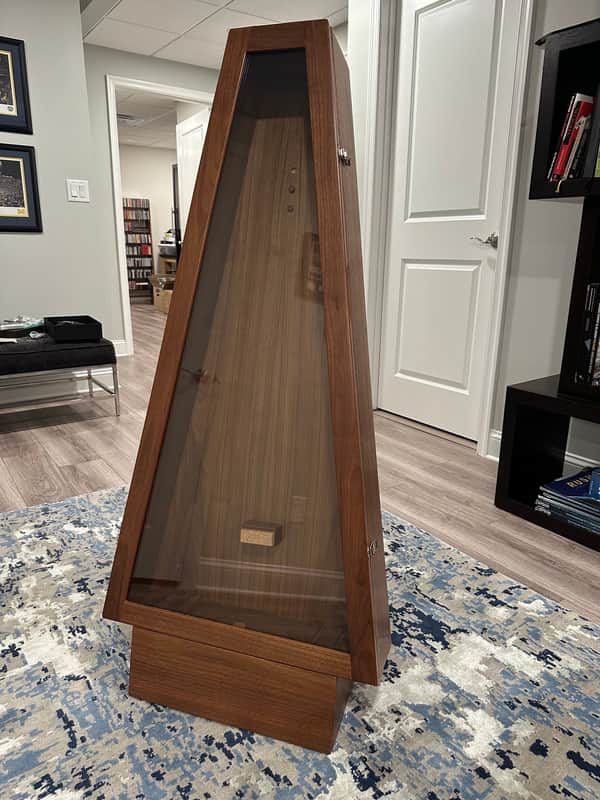 Acoustic Remedy ClimaCase - Triangle Floor Case with UV Filtering Glass 2015 - Walnut image 1