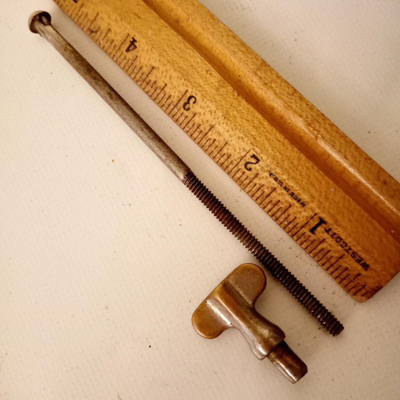 Leedy Tango 5"10-24 Nickel Single-Tension Rod-Screw+Threaded Claw Snare Drum USA — main photograph