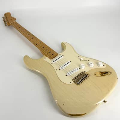 2002 Fender Custom Shop 1956 Stratocaster Relic - Vintage Blonde image 13