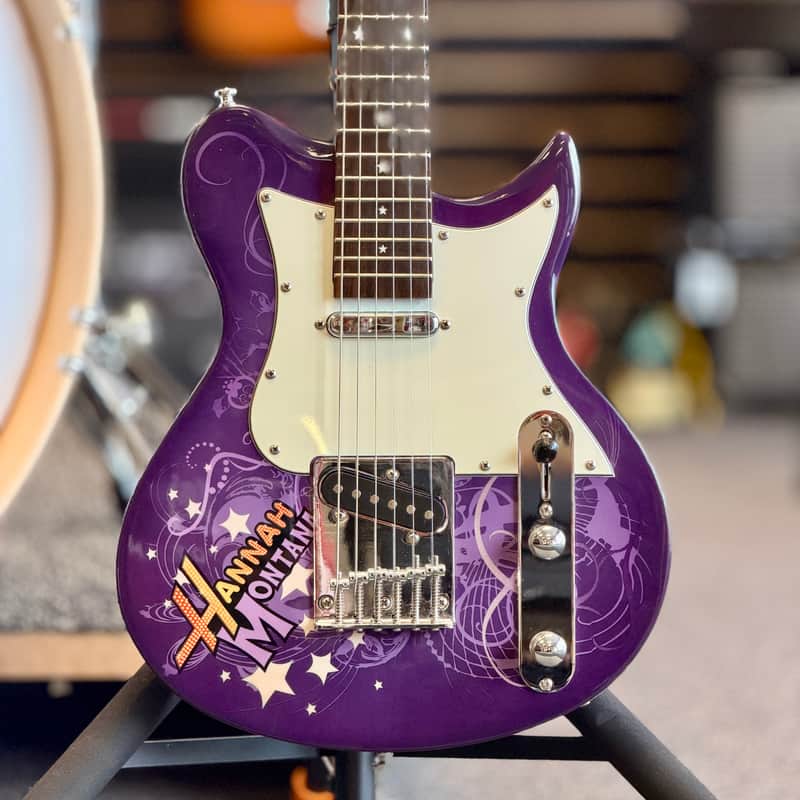 Disney by Washburn Secret Star Electric Guitar, Hannah Montana