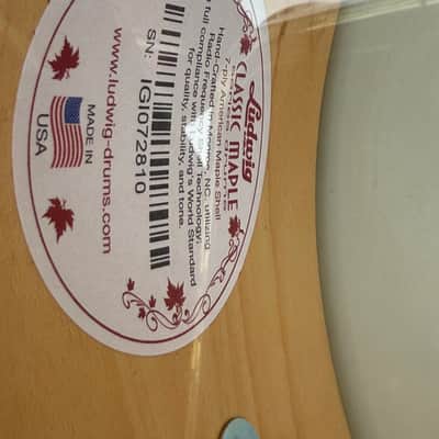 Ludwig LS403CAN150 Canada 150th Anniversary Edition 1867-2017 6.5x14 Birdseye Maple 10 PLY Classic Maple - Gloss Lacquer Snare Drum MINT image 24