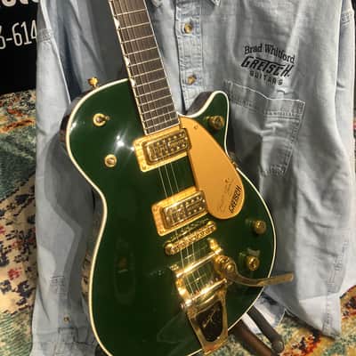 Brad Whitford’s Aerosmith, Autographed Gretsch Elliott Easton Model, PLUS Brad's Personalized Gretsch Shirt (#74) image 1