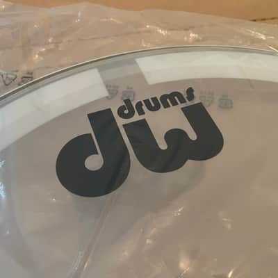 DW Coated/Clear Bass Drum Head - 22" (DRDHCC22K) image 2