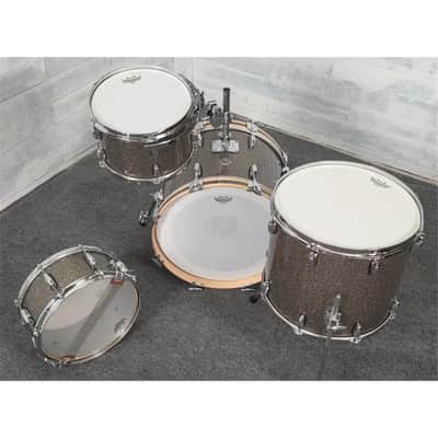 Used Gretsch Brooklyn 4pc Drum Set Twilight Glass - Very Good image 6