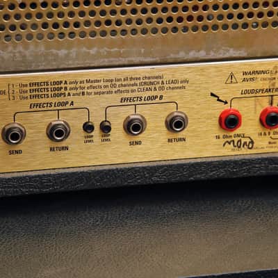 Marshall JCM 2000 TSL100 Triple Super Lead 3-Channel Valve Amplifier Head Pre-Owned image 14