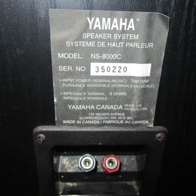 Vintage Yamaha NS-8000C Natural Sound Speakers T Audiophile Great Shape 75W/150 watts image 12