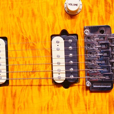 Ernie Ball Music Man Axis Translucent Gold image 8