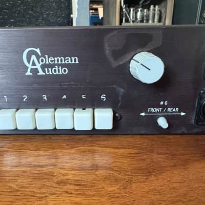 Coleman Audio MS2 :: Passive Input Switcher :: 6 source Selector MS2P image 2