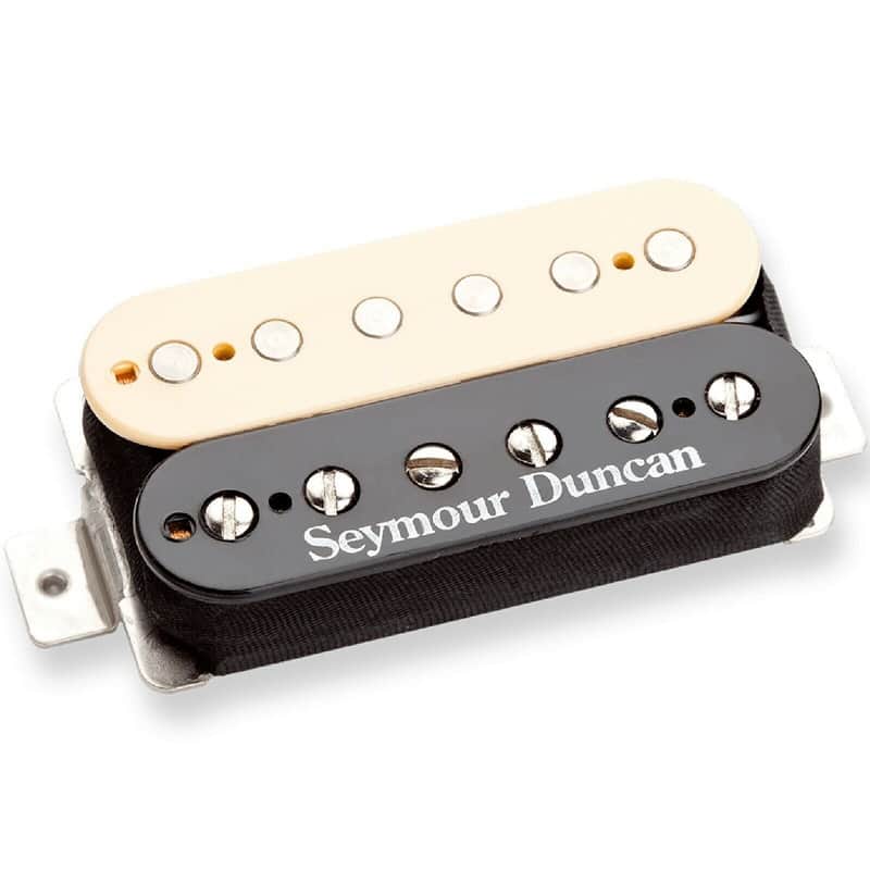 NEW Seymour Duncan SH-6b Duncan Distortion Bridge Humbucker Pickup REVERSE ZEBRA image 1