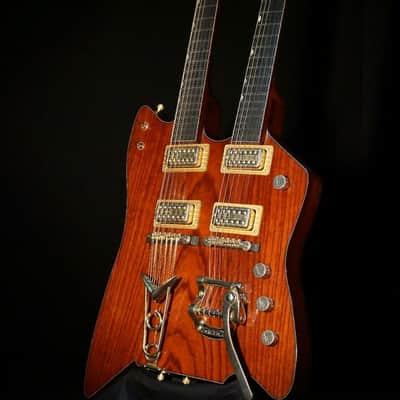 Gretsch Namm Show Double Neck Billy Bo Palomino Guitar G6199G-612 Custom image 2