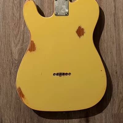 Big River “Moses” T-Style • Aged Butterscotch Nitro • Roasted Maple/Rosewood • A5 Vintage Pickups image 10