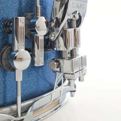 Sonor SQ2 14" x6,5" Maple Thin 20 lugs 2023 - Blue sparkle image 2