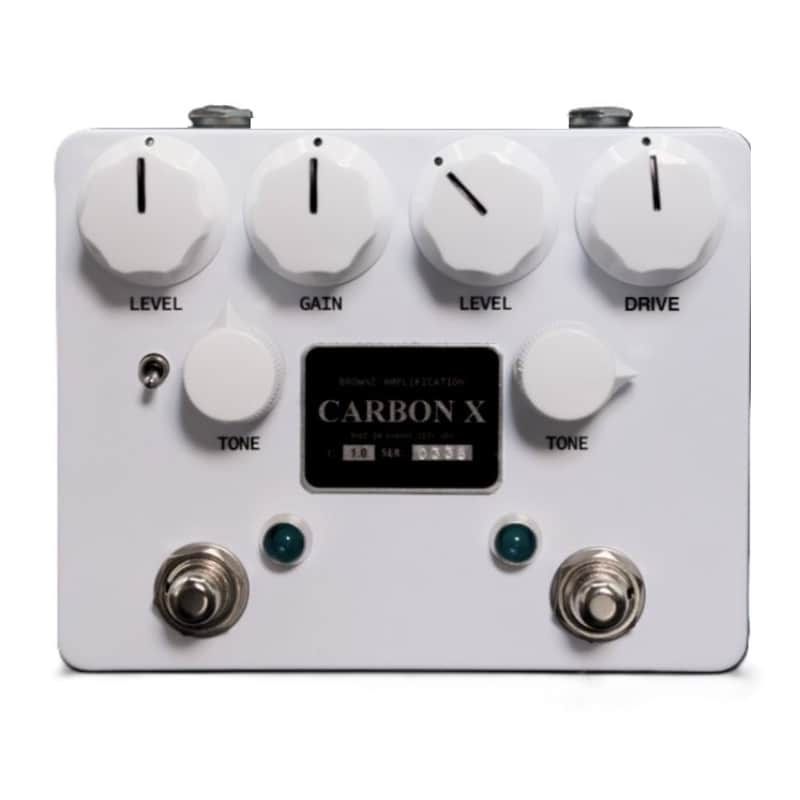 Browne Amplification Carbon X Dual Overdrive in White, BRAND NEW IN BOX WITH WARRANTY! FREE SHIPPING IN THE U.S.! image 1