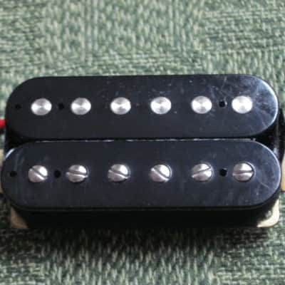 ONE used (less than light average wear) Epiphone BHC 57(CH)G Black Humbucker, 8.7k, Alnico V (+ screws & springs) for DOT: can go in Neck or Bridge position / for LP: Neck position / for SG Neck position (from 2010s) image 14