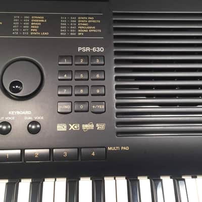Yamaha PSR 630 Synthesizer Arranger Piano Keyboard image 7