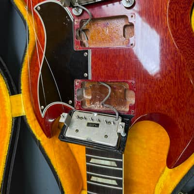GIBSON LES PAUL/SG 1961 - Cherry #15275 image 23