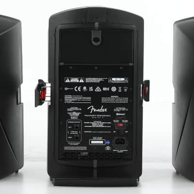 Fender Passport Conference Series 2 (S2) 5-Channel 175-Watt Portable PA System - one broken latch - Black image 3