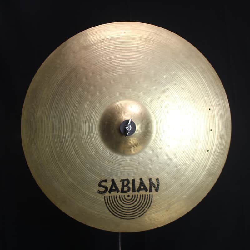 Used Sabian 20" HH Medium Ride w/ 3 Rivet Holes - 2409g (video demo) image 1