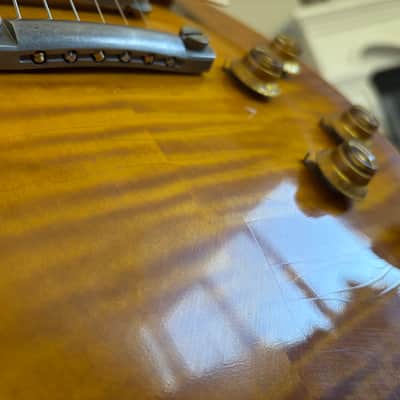 2025 Gibson Custom Shop 1959 Les Paul (R9) - Murphy Lab Ultra Light Aged - Sandy - 8.43lbs (Like New) image 5