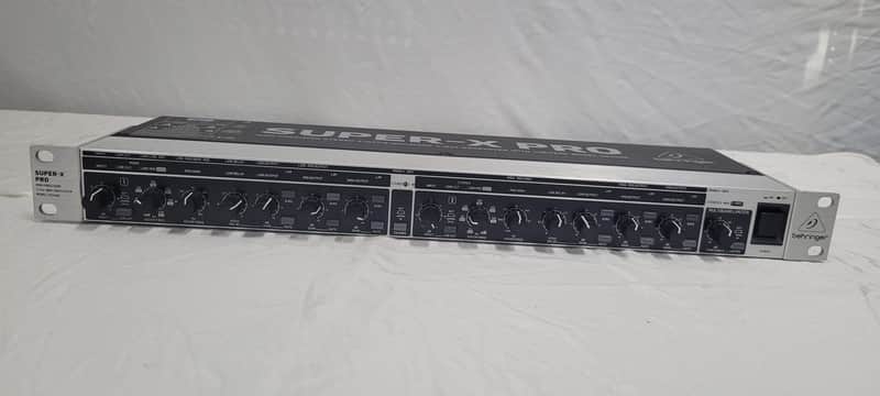 Behringer Super-X Pro CX3400 2/3-Way Stereo 4-Way Mono Crossover 2010s - Black image 1