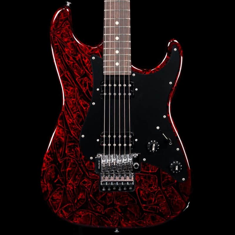 Suhr Custom Classic Strat Red Web Finish image 1