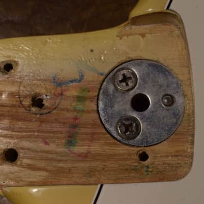 Fender Stratocaster Hardtail 1975 - See through blonde. Light Ash 3,6 kg image 18