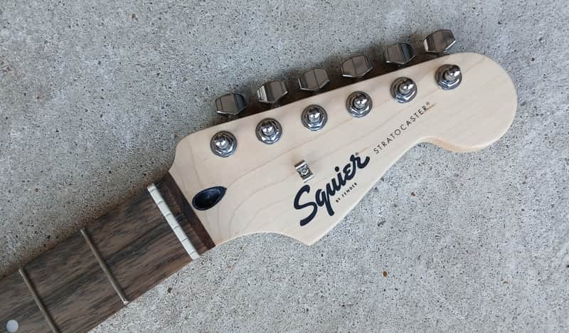 Fender Squier Sonic Stratocaster Guitar Neck w/ Laurel Fretboard + Tuners image 1