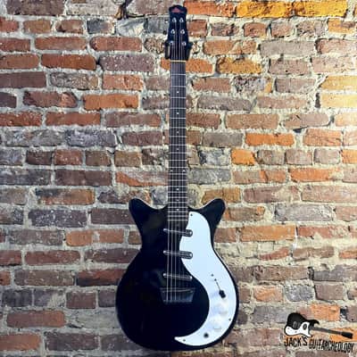 Jerry Jones Shorthorn Neptune III Electric Guitar (1990s - Black) image 4