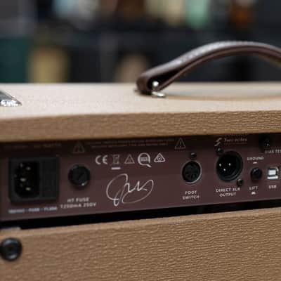 Revv D25 Joey Landreth 1x12 25/5W Tube Combo Amp w/ Footswitch – Brown image 7