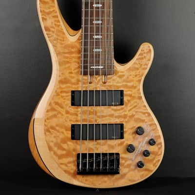Yamaha TRB1006J 6 String Bass - Natural w/ case image 2