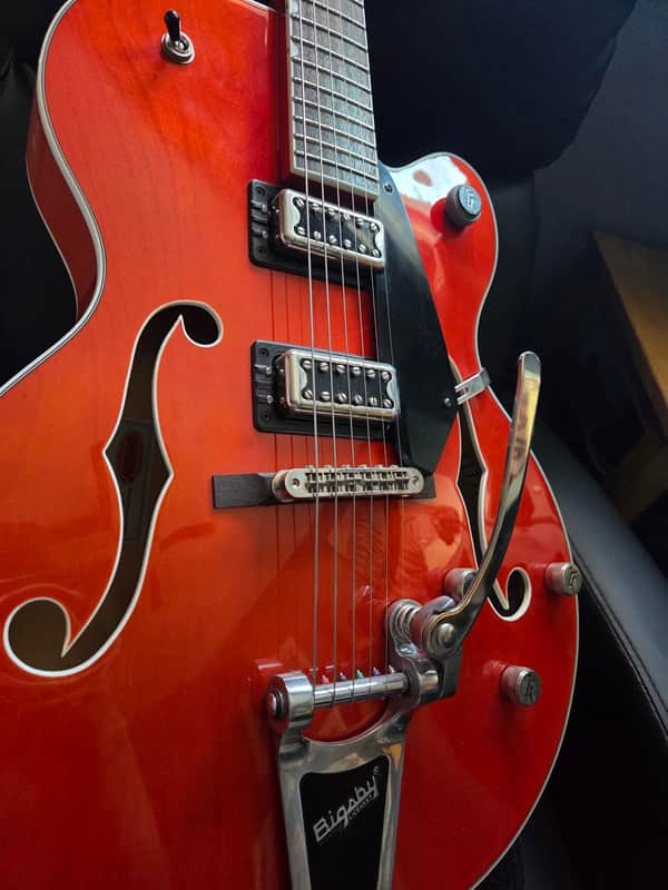 Gretsch GR5420T "+" Jazz Hollowbody 2022 - Deep Orange image 1