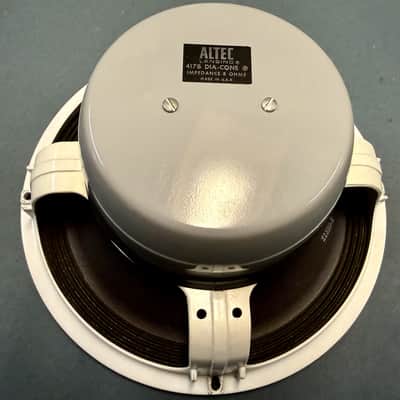 Matched Pair 1969 Altec Lansing Alnico 417B Speakers Original Cone Mint Condition image 9