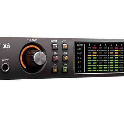 Universal Audio APX6 Apollo x6 Rackmount Recording Interface. (Thunderbolt 3) image 2