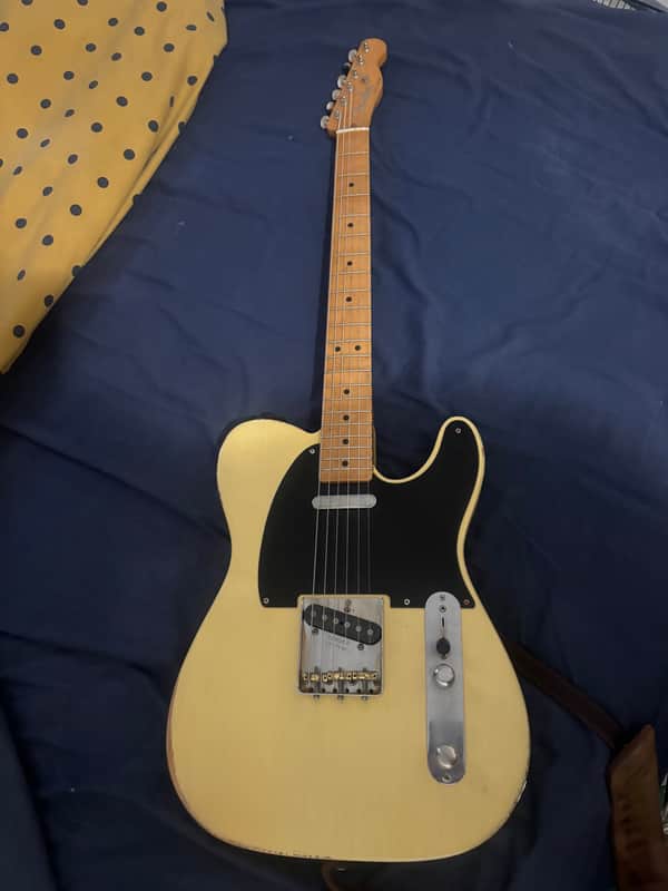Fender Road Worn Telecaster 50’s 2021 - Nitro blonde image 1