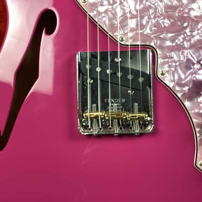 Fender Telecaster Thinline 1971 - Pink image 5