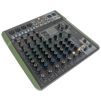 Seismic Audio 10 Channel Mixer Console with Bluetooth Streaming, USB and Effects image 2