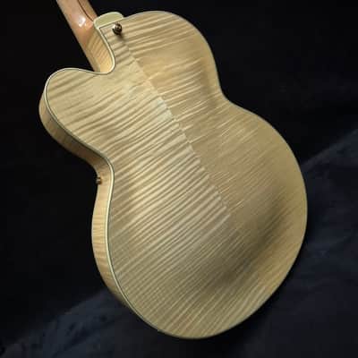 2005 D'Angelico Excel EXL-1 Hollow Body Archtop with Ebony Fretboard - Natural image 9