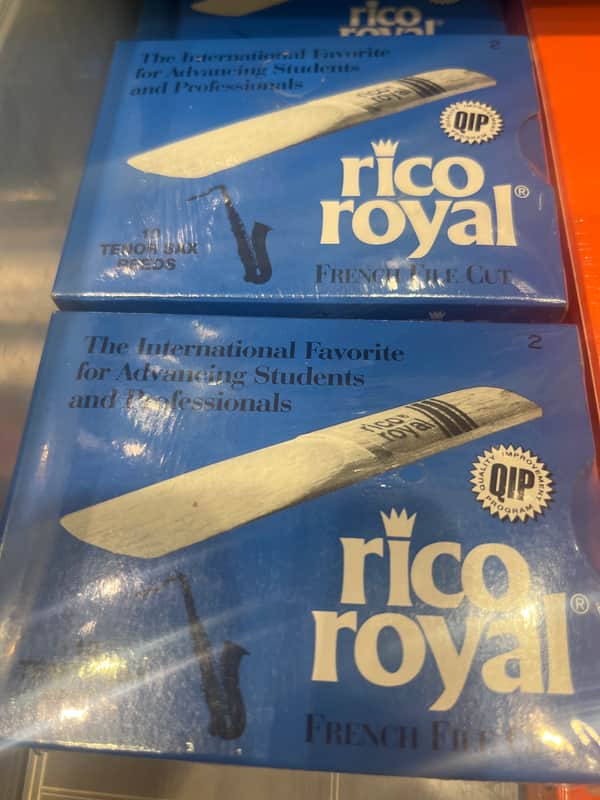 Rico Rico Royal tenor sax reeds size 2 2025 - Wood image 1
