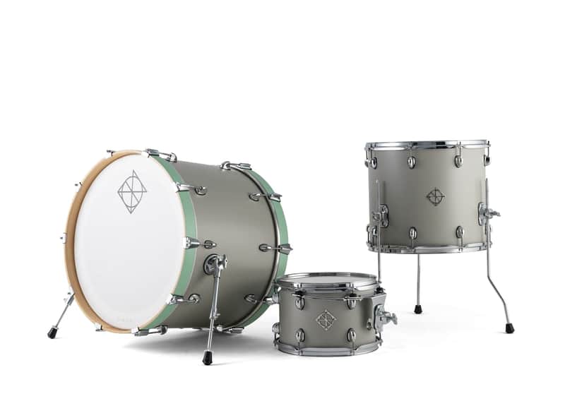Dixon PODCSTH322-01-SCG Cornerstone Hybrid Shellset 3pc Satin Cement Grey image 1