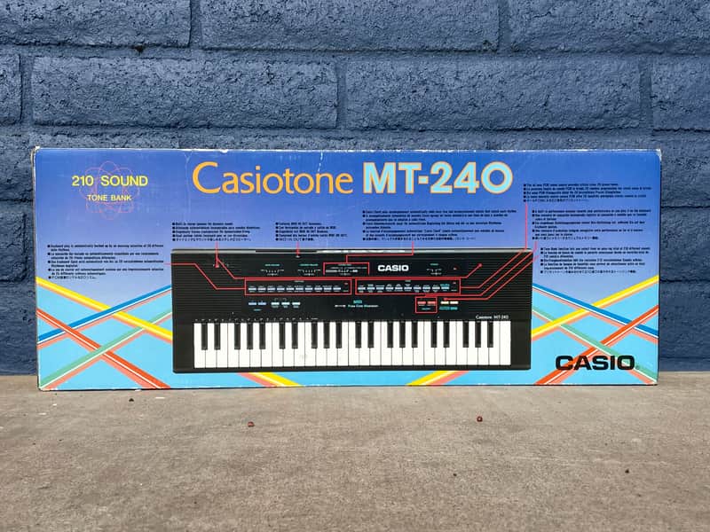 Casio Casiotone MT-240 1980s Keyboard/Synth image 1
