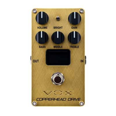 Vox Valvenergy Copperhead Drive Nutube Overdrive/Preamp Effectpedal image 1